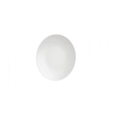 Prato Sobremesa Tramontina Leonora Porcelana Branca 19cm