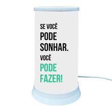 Luminária De Mesa Hug Se Você Pode