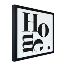 Quadro Decorativo Com Moldura 24x24 - Home