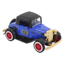 Miniatura Carrinho Antigo de Metal Ford Bigode Azul 1929