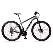 Bicicleta Aro 29 Suspensão Shimano Bike 21 Marchas Aço Grafite