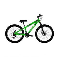 Bicicleta Vikingx Aro 26 Câmbios Importados 21v Aero Verde Neon