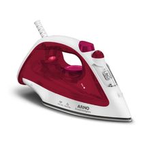 Ferro De Passar A Vapor Essentialgliss Arno FMQ Rosa E Branco 110V
