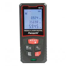 Trena Laser Digital 50m Com Cordão Famastil