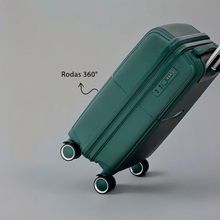 Mala De Bordo Executiva Compacta 34l Cadeado Com Segredo Para Viagem Preta