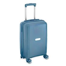 Mala De Bordo Executiva Compacta 34l Cadeado Com Segredo Para Viagem Azul