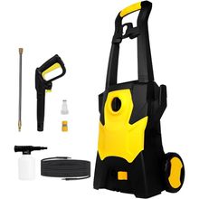 Lavadora Alta Pressão Elétrica Portátil 220V - Limpeza Profissional Em Casa Carro Moto