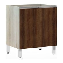 Balcão Sem Tampo 70cm Lis Legno Crema Com