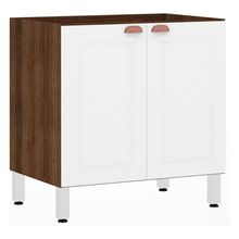 Balcão Sem Tampo 80cm Safir e Branco Pet