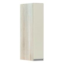 Armário Para Cozinha 15cm 1 Porta Lis Legno Crema C/Kashmi