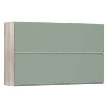 Armário Basculante Duplo 120cm 2 Portas Lis Legno Crema