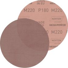 Disco De Lixa Telado Com Costado Em Pluma, 225 Mm, Grão 180, M220 Meshpower Norton Ostenvonder
