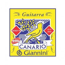 Encordoamento Para Guitarra Canario .010 - Gesgt10