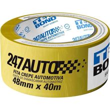 Fita Crepe Automotiva, 48 Mm X 40 M, Amarela, 17000018917 Tekbond Ostenvonder