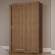 Guarda-roupa Solteiro 2 Portas Correr Rustic Madesa