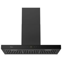 Coifa De Parede 90cm Black Inox Smart Pro Touch Midea MH90M77ET22BW2 220V