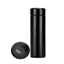 Garrafa Térmica Inteligente Indicador Sensor Temperatura Preto