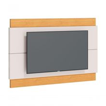 Painel Para Tv Classic 1.4 Off White Com Nature - Imcal Móveis