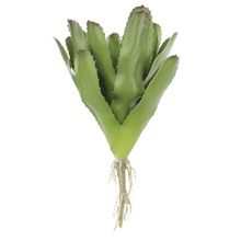 Decoração Bromélia Planta Artificial Plástico 34,5cm