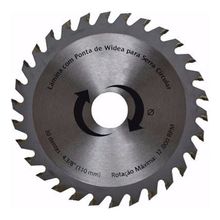 Kit 4 Discos De Serra Circular Com 30 Dentes 110mm