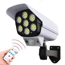 Lanterna Luminária Câmera de Segurança Super LED Com Sensor de Aproximação