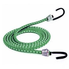 Kit 10 Extensor Corda Elástica Verde Bagageiro Moto 1 Metro