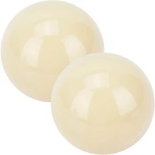 Kit 2 Bolão Bolas De Bilhar Sinuca Profissional Branco 54mm