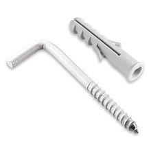 Bucha Nylon 10mm com Escápula Zincada 4,9x75 com 15 Peças Esb314 Foxmix Bucha Nylon 10mm C-esc Z