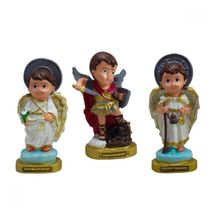 Kit Imagem Três Arcanjos Bebê 16cm