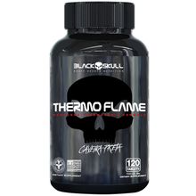 Termogênico Thermo Flame 120 Tabletes Black Skull