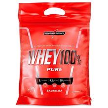 Whey 100% Pure Whey Protein Concentrado 907g Refil Integral - Baunilha