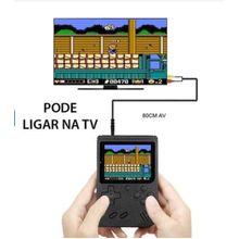 Mini Console Retrô com 400 Jogos – Diversão Portátil em Qualquer Lugar