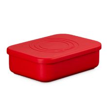 POTE DE SILICONE LE CREUSET RETANGULAR 2L VERMELHO 42417680600000