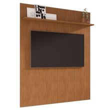 Painel Para Tv Até 60 Polegadas Com Detalhe Frisadado Sena Madeirado