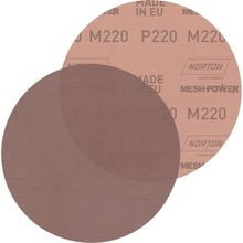 Disco De Lixa Telado Com Costado Em Pluma, 152 Mm, Grão 220, M220 Meshpower Norton Ostenvonder