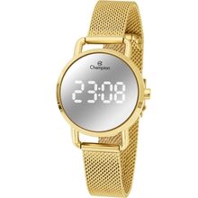 Relógio Champion Feminino Digital Dourado Ch48199b