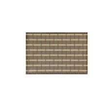 Kit Jogo Americano Textilene Tropical Preto 45x30cm - Uzoo - 4 Uni