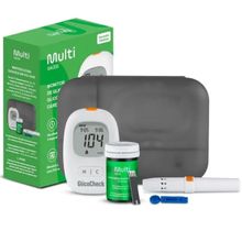 MONITOR DE GLICEMIA GLICOCHECK CAREPLUS HC487 - MULTI SAÚDE