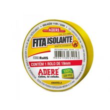 Fita Isolante Adere Colorida 19Mmx05M Amarela