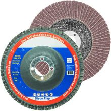 Kit 4 Disco Flap Lixa De Desbaste 100mm Grão 80