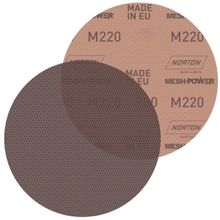 Disco de Lixa Telado com Costado em Pluma, 180 mm, Grão 220, M220 Norton OstenVonder