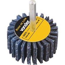 Roda de Lixa 60 mm x 20 mm com Haste, Grão 60 Vonder OstenVonder