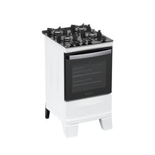 Fogão 4 Bocas Atlas Agile Up com Mesa de Vidro A Gás Bivolt