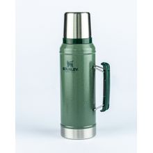 Garrafa Térmica Classic 0,95 Litros Stanley Cor Hammertone Green Lisa