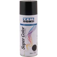 Tinta Spray Preto Fosco, 350 ml, Tekbond Preto