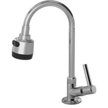 Torneira de Bancada Para Cozinha em Abs, Preta, 28847 Delta OstenVonder
