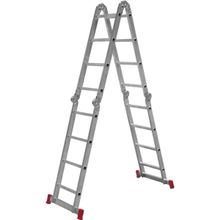 Escada de Alumínio Multifunção Articulada, 4 x 4, ESC 0293 Botafogo