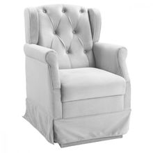 Poltrona Para Amamentação Ternura Balanço Corino Branco Star Confort