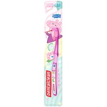 Escova Dental Infantil Baby Dentalclean Peppa Pig Extra Macia 0 a 2 Anos