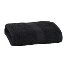 Toalha Avulsa de Rosto KazzaVip Felpuda 100% Algodão Linha Salao Profissional 44cmx75cm Preto